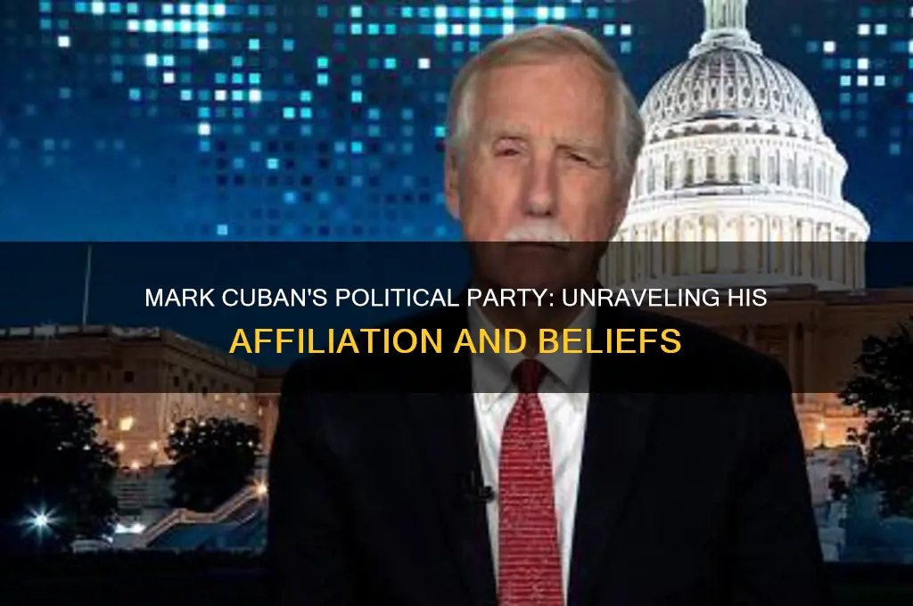 what polital party is mark cuban