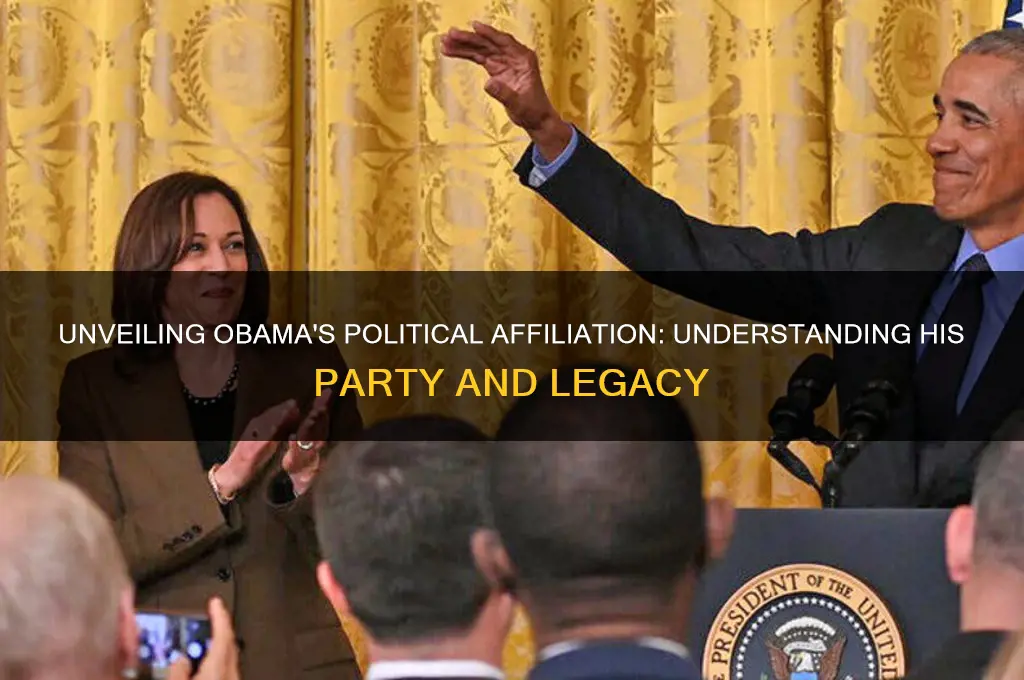 what polital party was obama