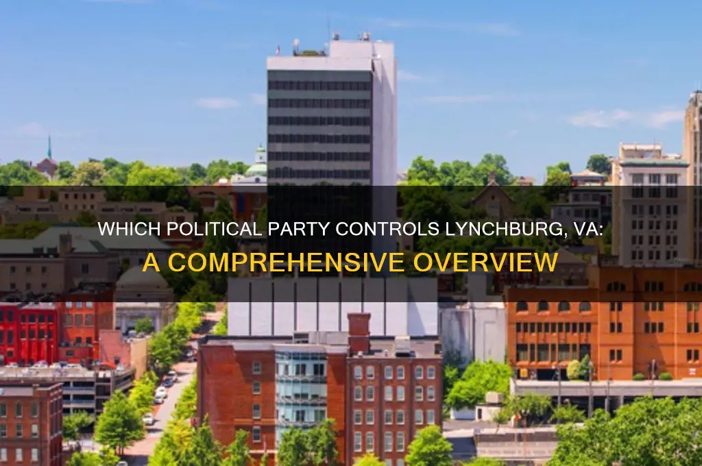 what politic party controlls lynchburg va