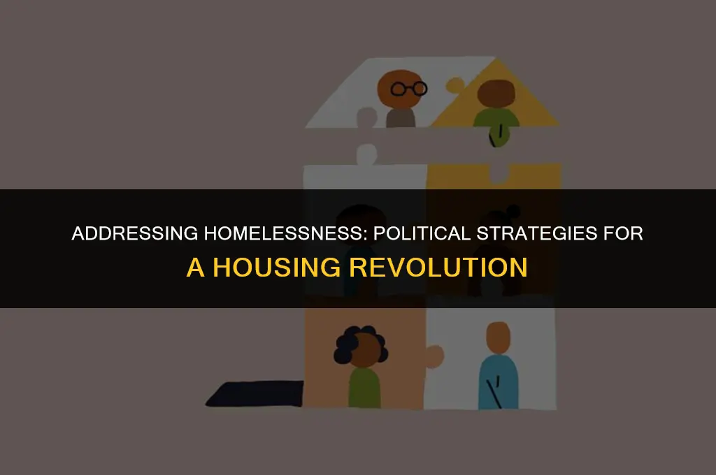 what political actions can be taken to solve homelessness