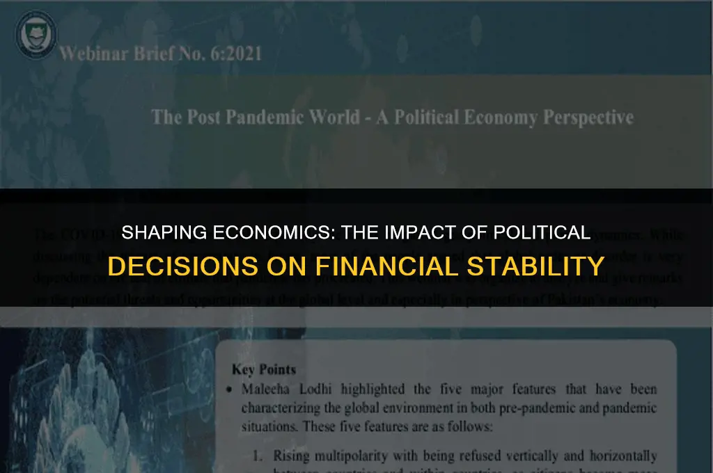 what political actions can influence the economics issue