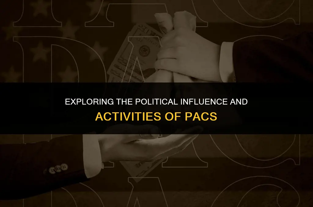 what political activity can pacs engage in