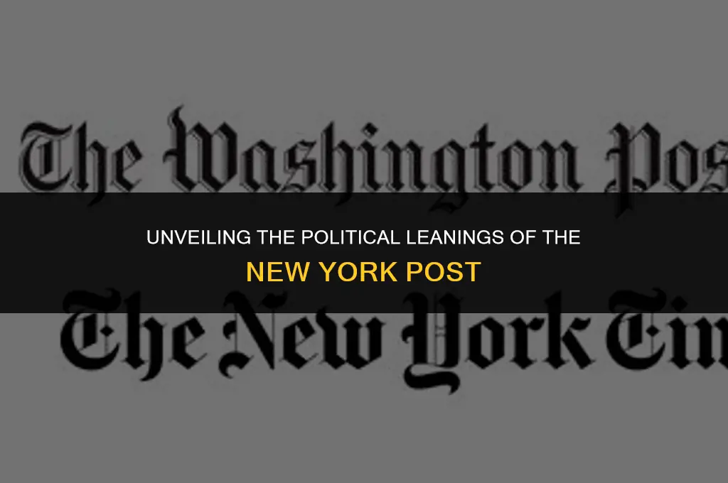 what political affiliation is the new york post