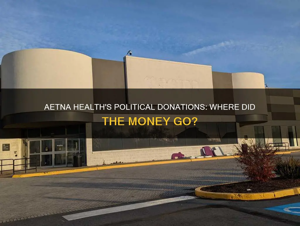what political campaigns has aetna health donated to