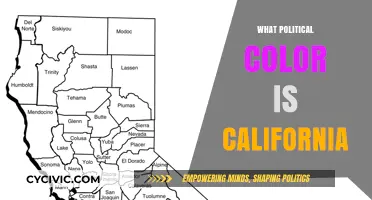 California's Political Hue: Unraveling the Golden State's Dominant Color