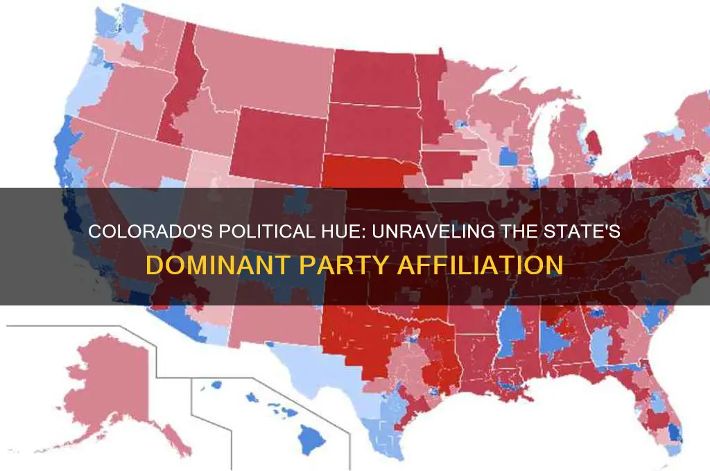 what political color is colorado