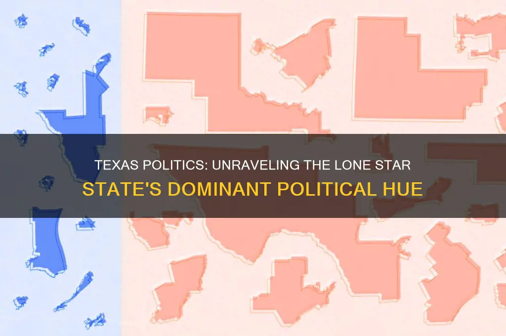 what political color is texas
