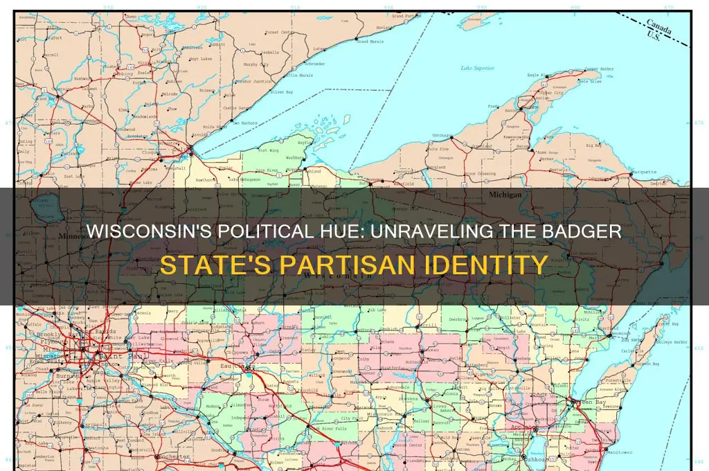 what political color is wisconsin