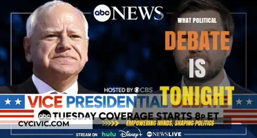 Tonight's Political Debate: Key Issues, Candidates, and What's at Stake
