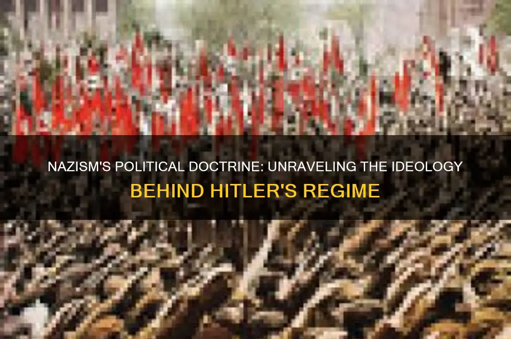 what political doctrinedid nazis use