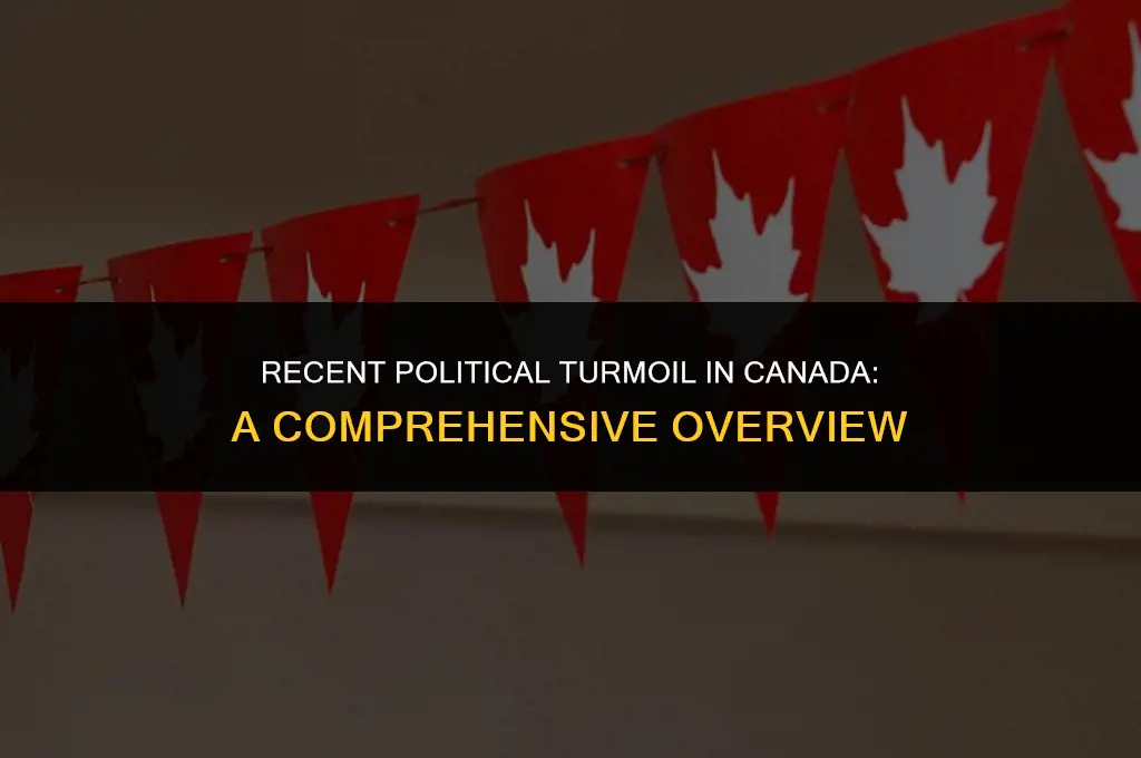 what political events had occured in canada recntly
