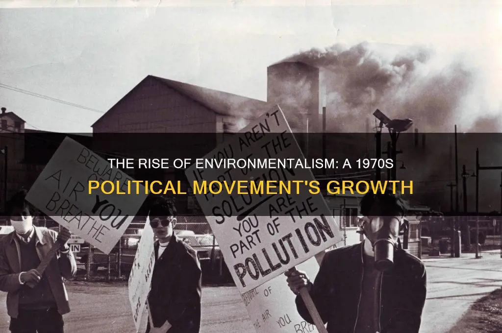 what political group grew 1970s