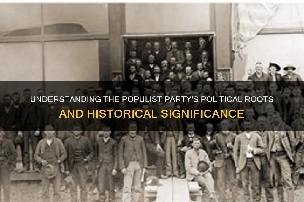 what political group was the populist party