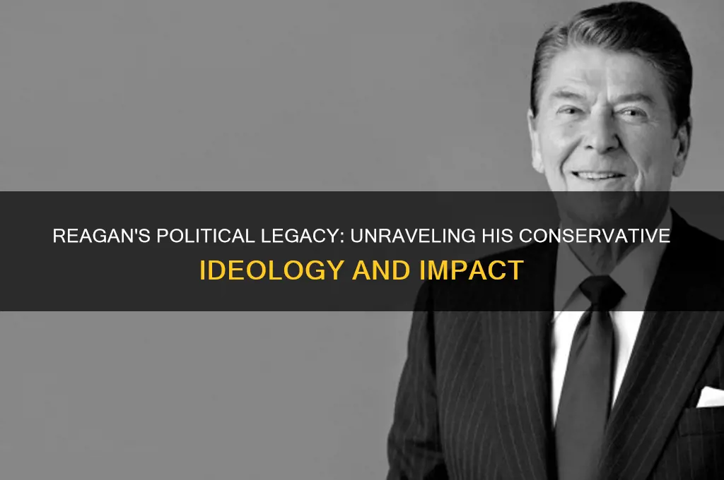 what political ideology was reagan