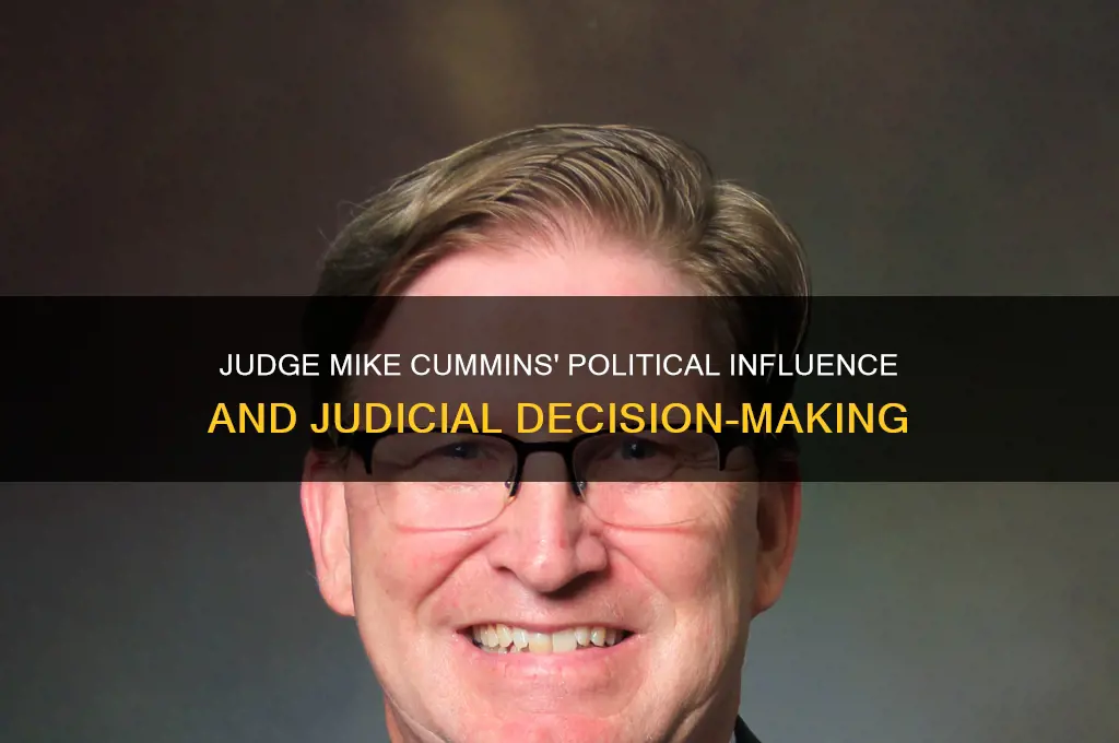 what political judge mike cummins