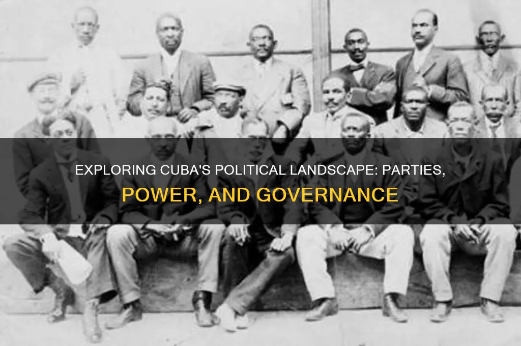 what political parties are in cuba