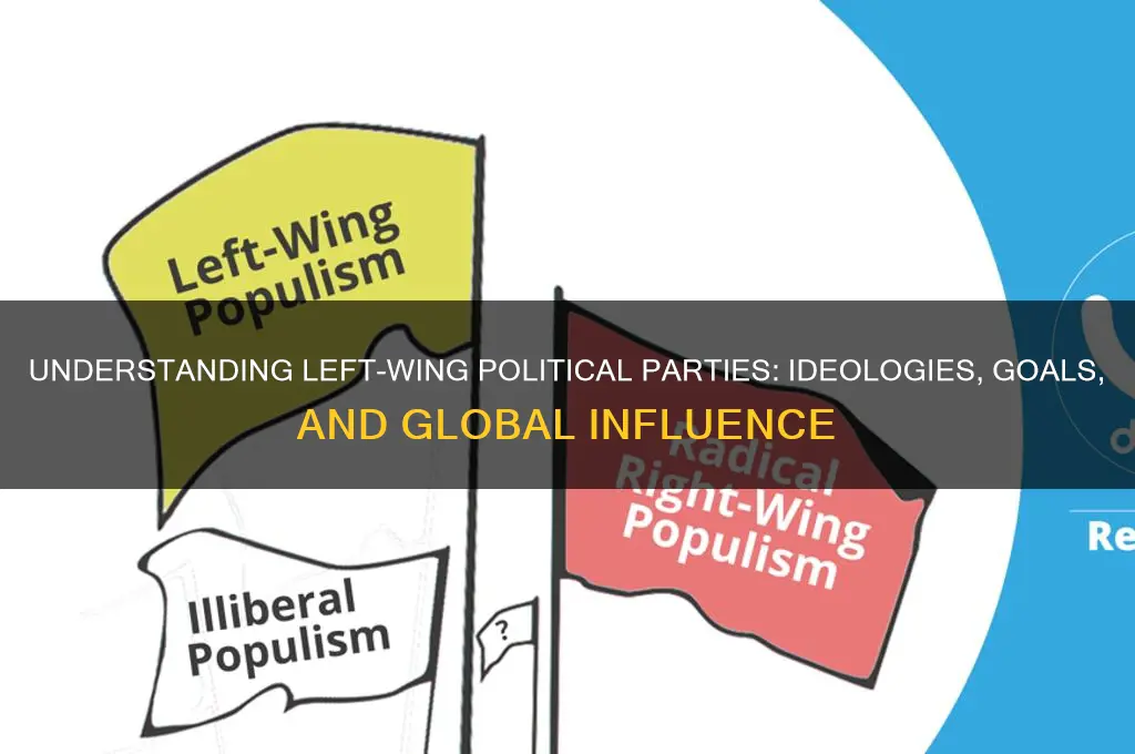 what political parties are left wing