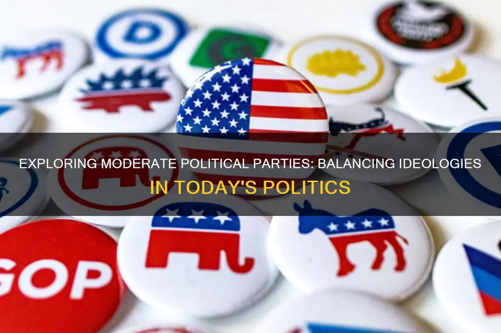 what political parties are moderate