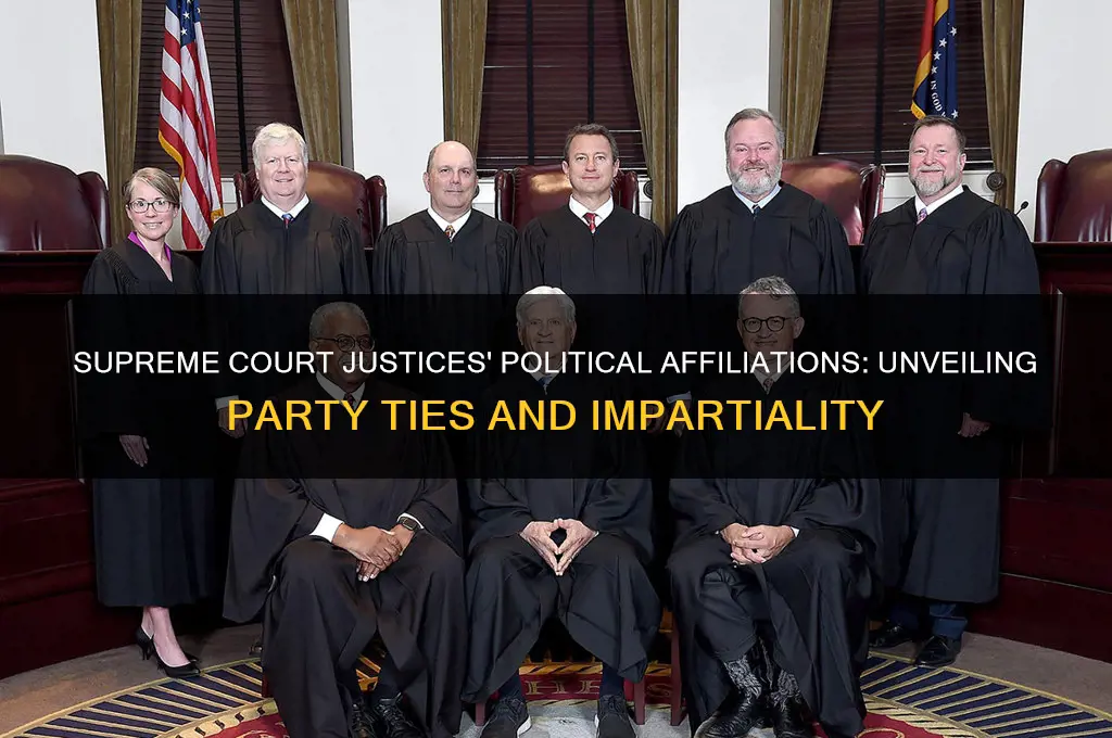 what political parties are the supreme court justices