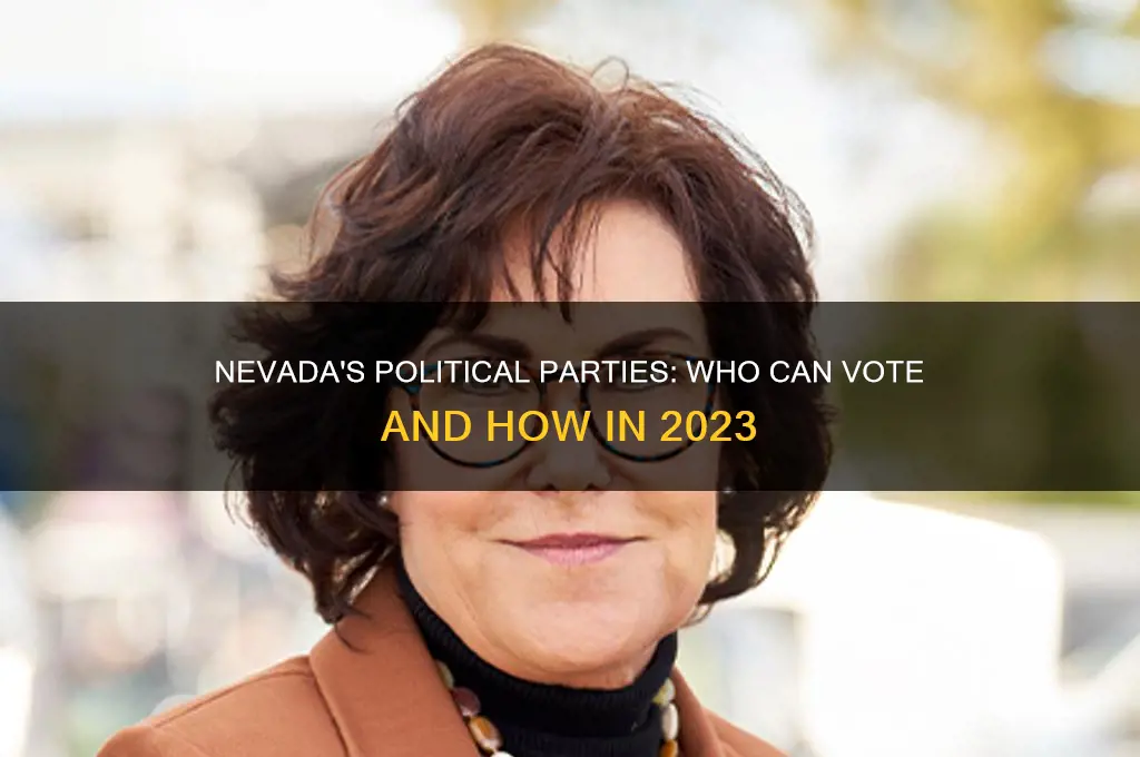what political parties can vote in nevada
