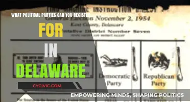 Delaware's Political Parties: Your Guide to Registration Options