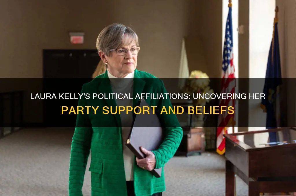 what political parties does laura kelly support
