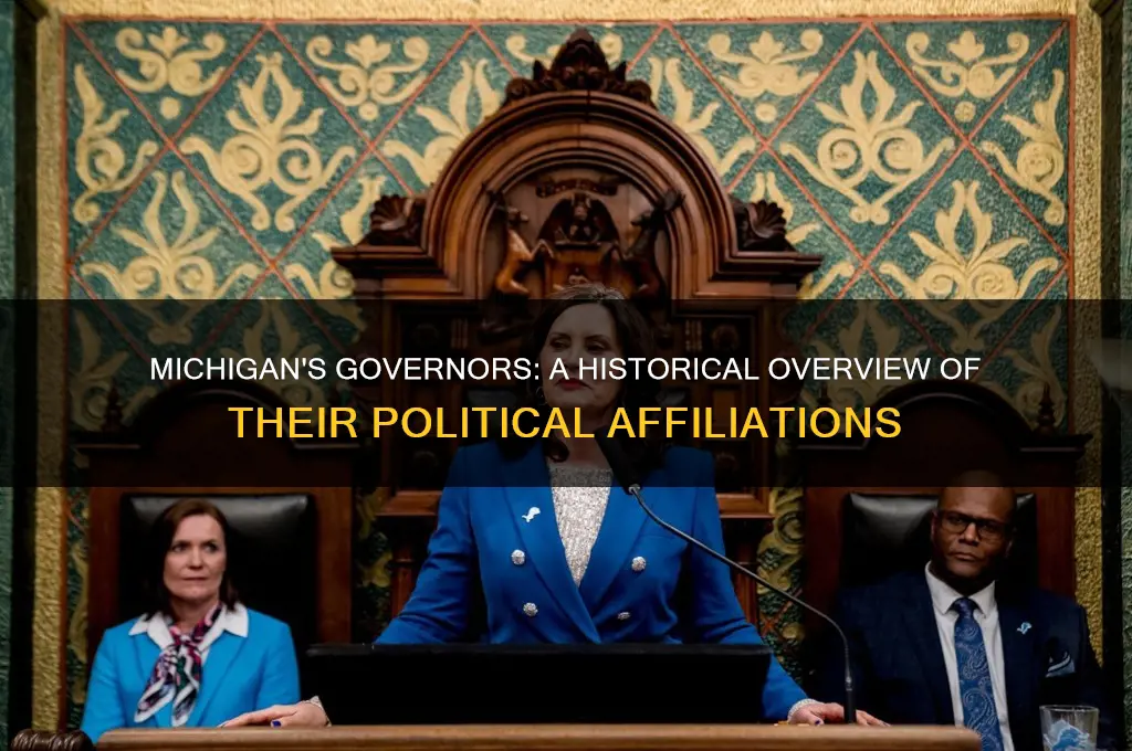 what political parties have the goveners of mitchegon been