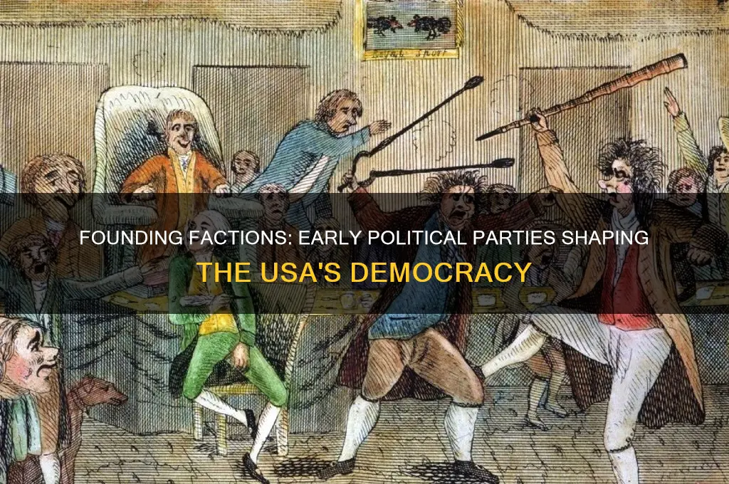 what political parties were part of the early usa