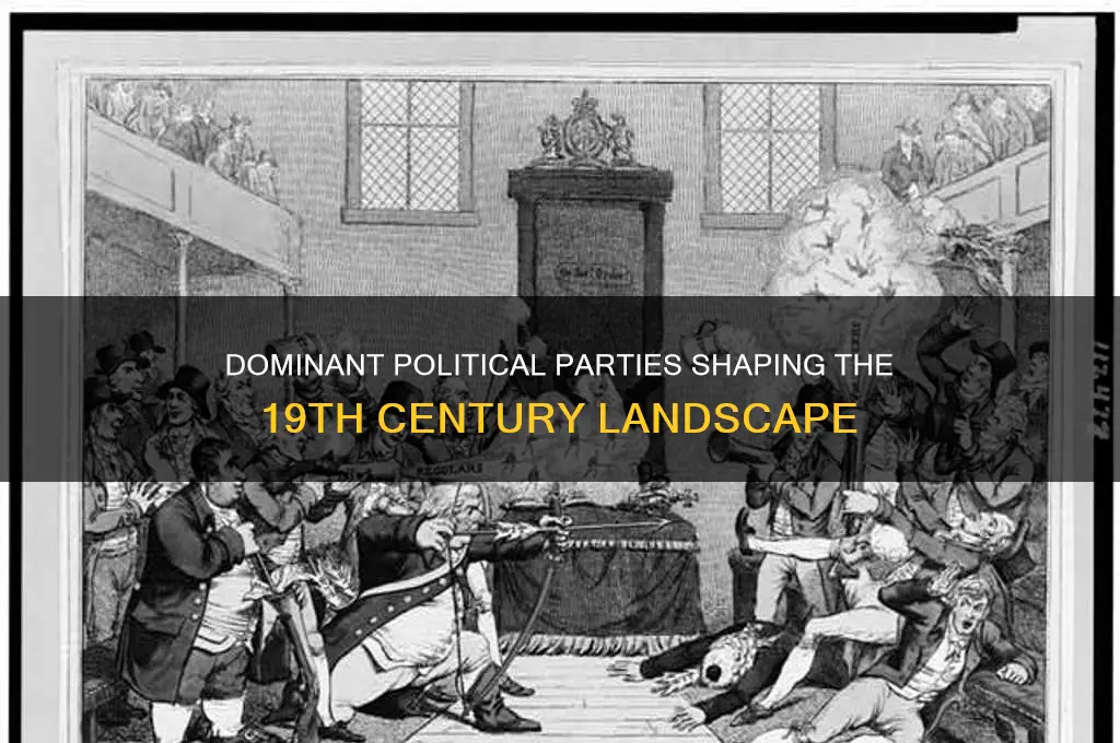 what political parties were the main ones in the 1800s