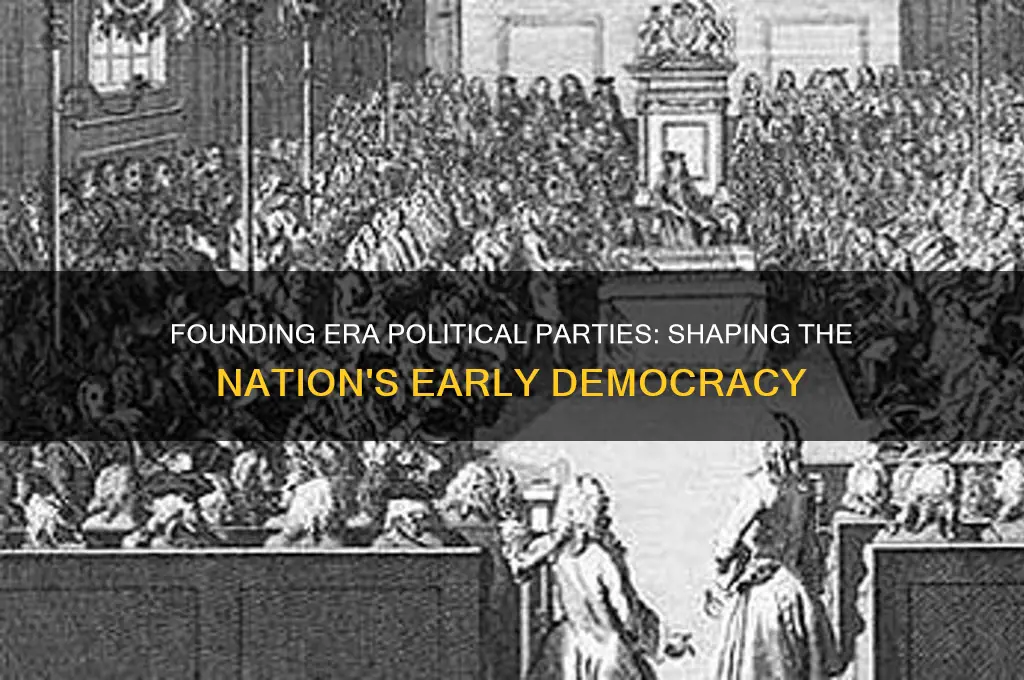 what political parties were there when the nation started