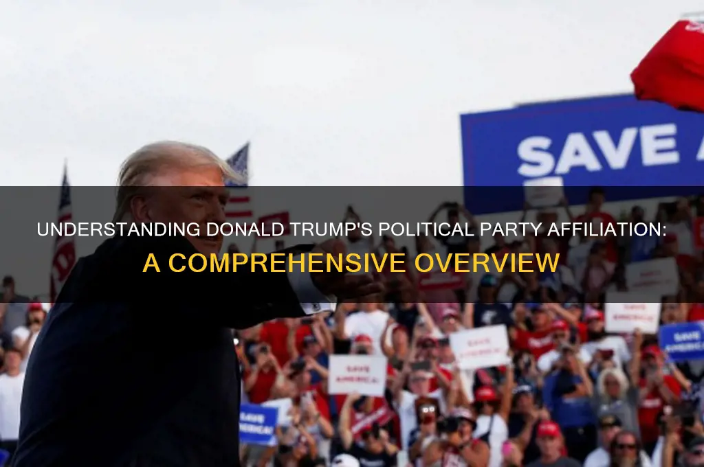 what political partty is trump