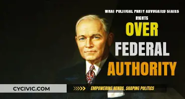 States' Rights vs. Federal Power: Which Political Party Championed Decentralization?