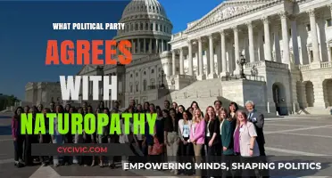 Which Political Party Supports Naturopathy and Holistic Health Policies?