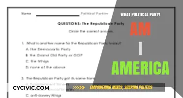 Discover Your Political Identity: Which American Party Matches Your Beliefs?