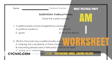 Discover Your Political Identity: A Party Affiliation Worksheet Guide