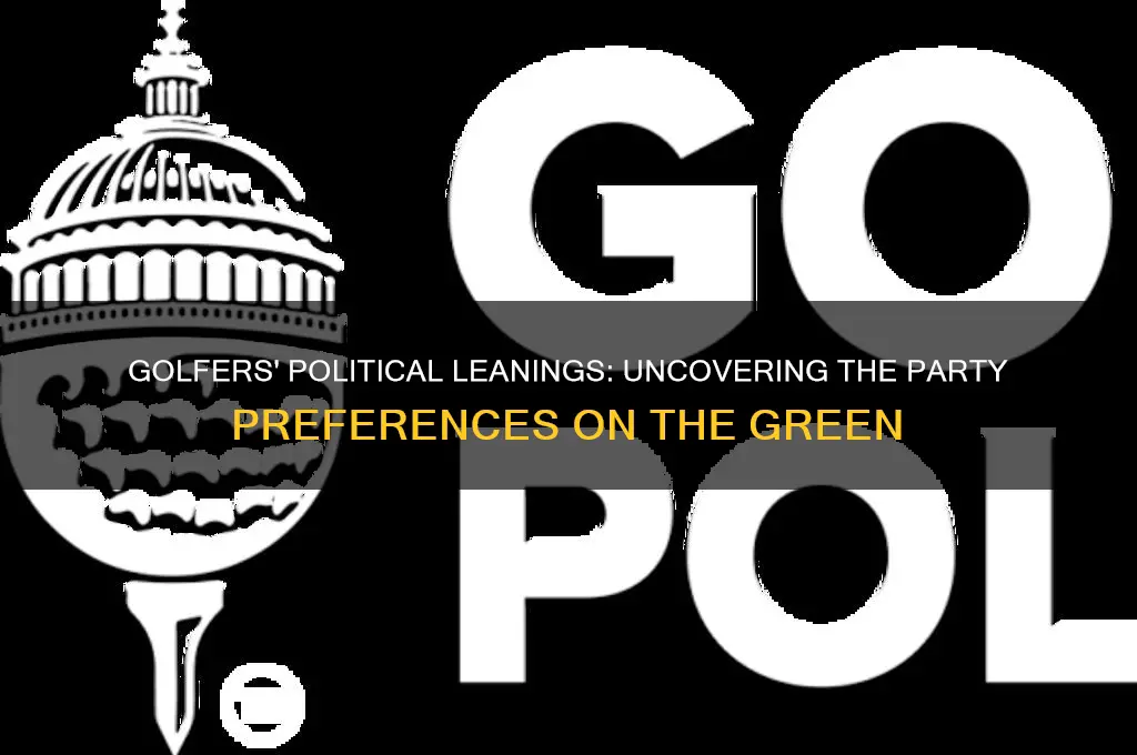 what political party are golfers