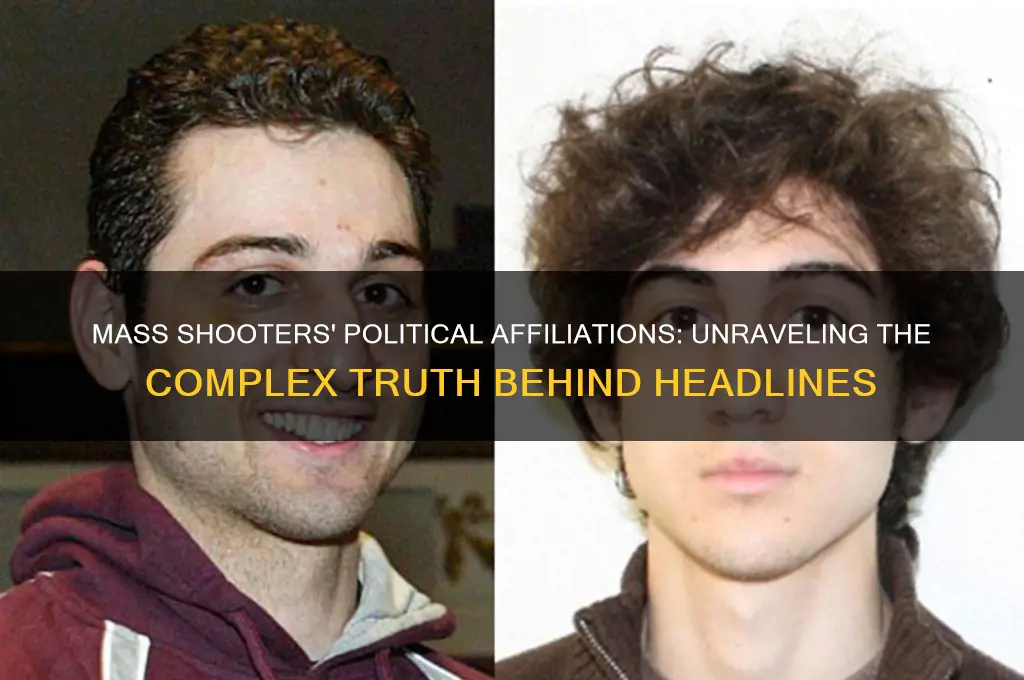 what political party are mass shooters