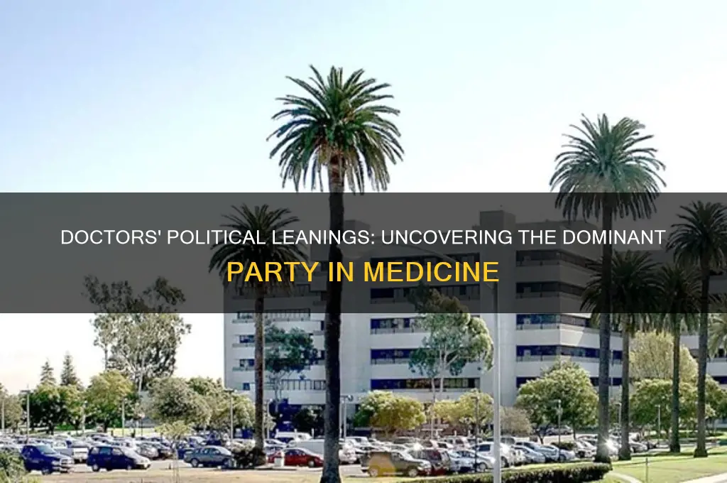 what political party are most doctors