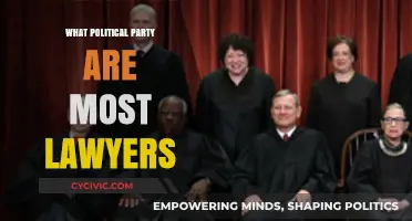 Lawyers' Political Leanings: Which Party Dominates the Legal Profession?