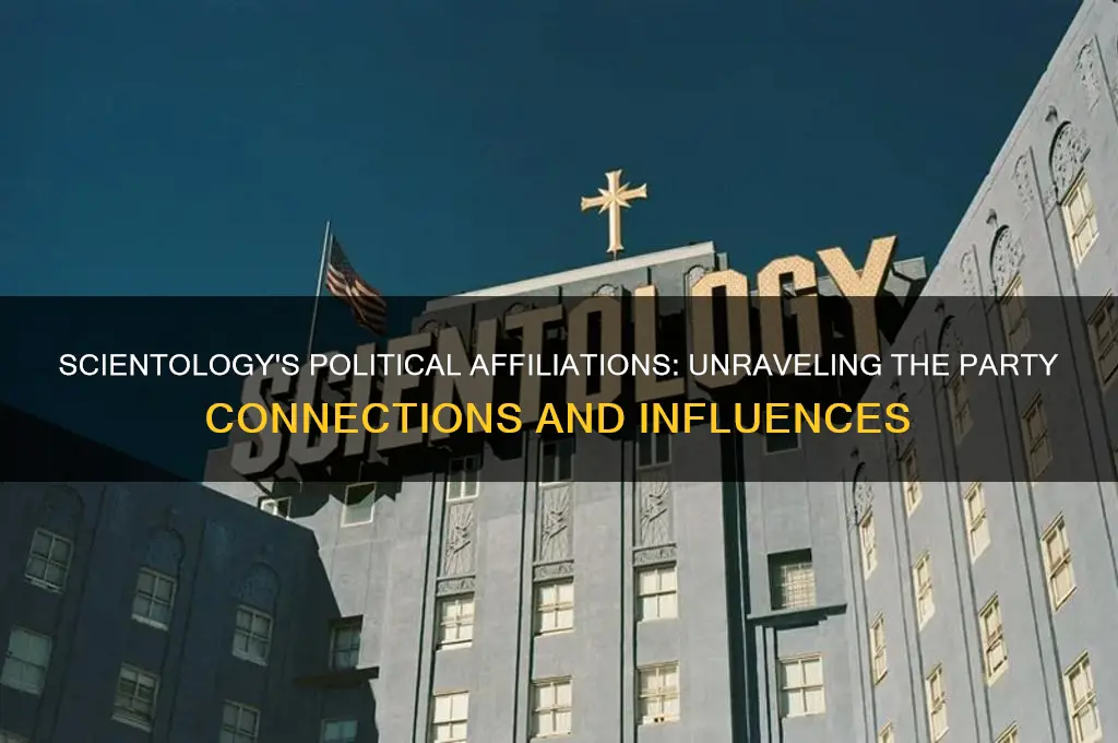 what political party are scientologists