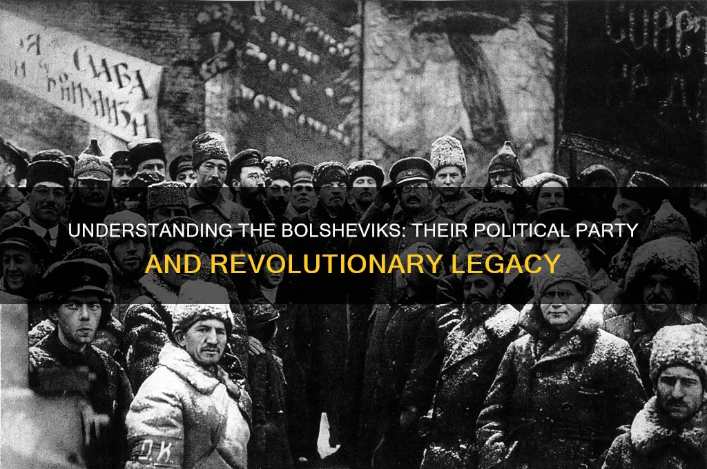 what political party are the bolsheviks