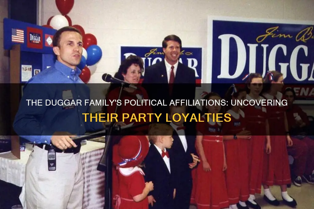 what political party are the duggars
