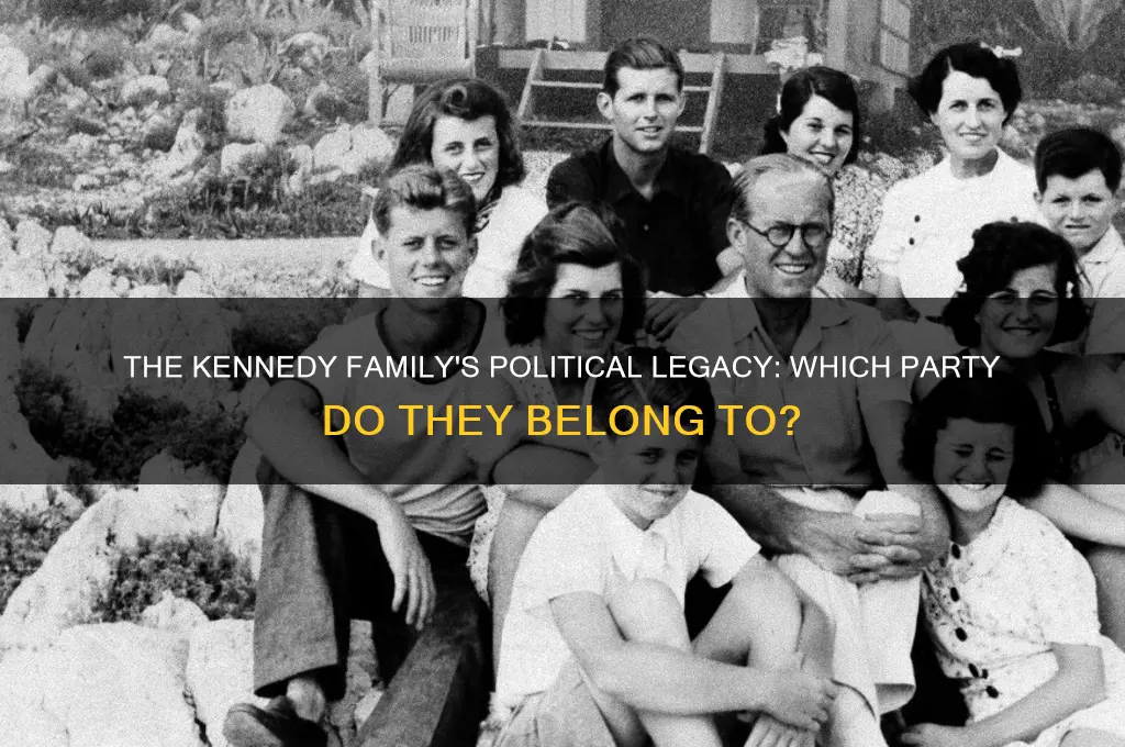 what political party are the kennedys