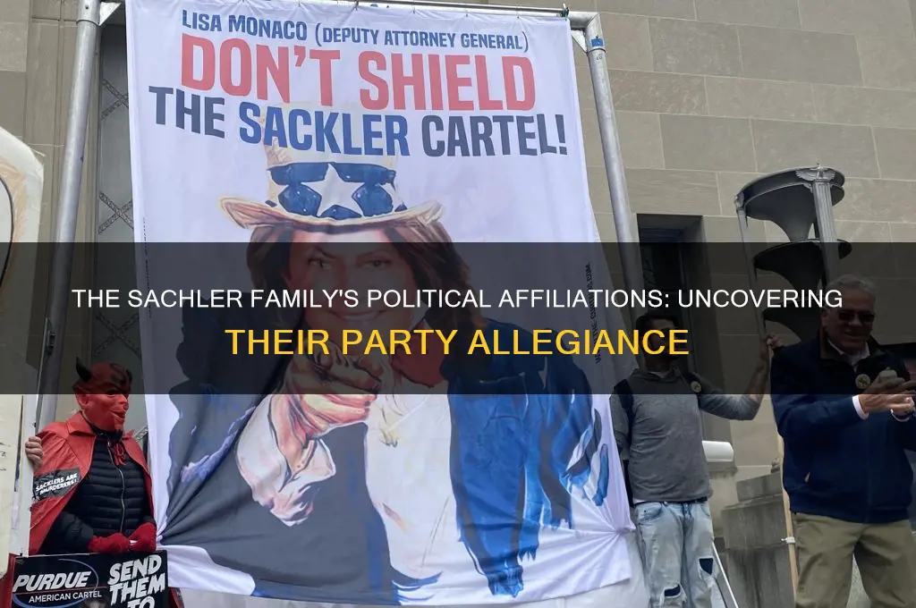 what political party are the sachler family