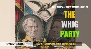 Which Political Party Merged into the Whig Party's Legacy?