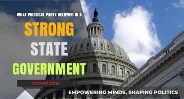 The Party Advocating Robust State Government: A Historical Overview