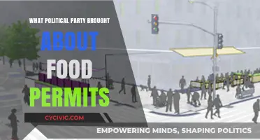 Which Political Party Instituted Food Permits: A Historical Analysis
