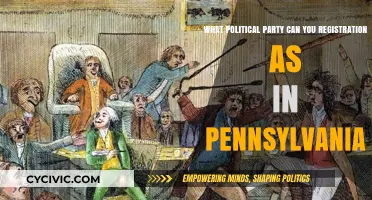 Pennsylvania Voter Registration: Exploring Political Party Affiliation Options
