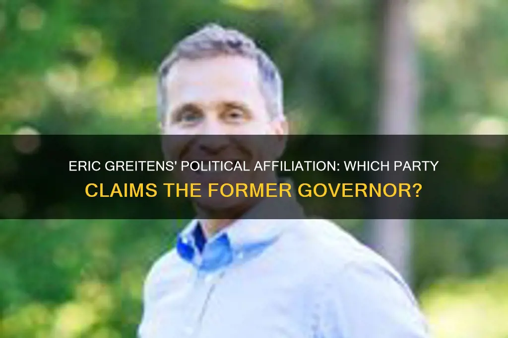 what political party claims eric greitens