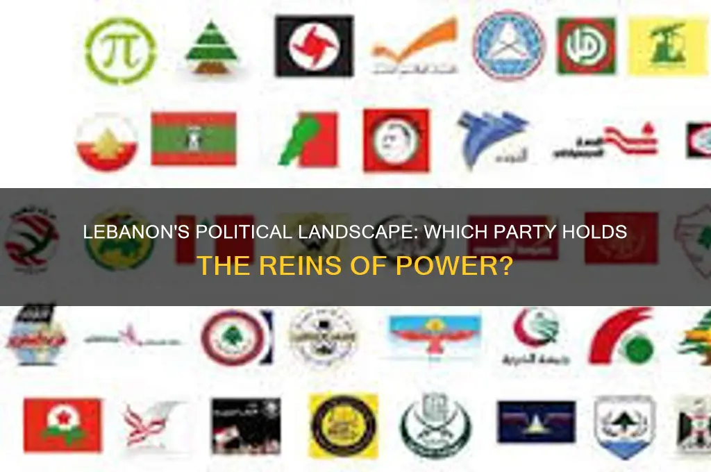 what political party controls lebanon